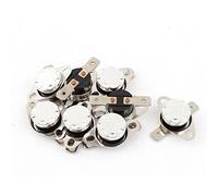 sourcing map 8Pcs Température Interrupteur Thermostat KSD301 250V 10A 75°C | NC