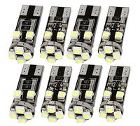 sourcing map 8X Lampe LED W5W T10 501 Blanc pour Feux De Jour sans Erreur