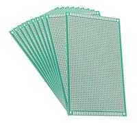 sourcing map 9x15cm Carte de Prototypage PCB Prototype Plaque Circuit Imprimé Simple Face Universel souder bricolage 10pcs