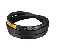 sourcing map A-1180/A46,5 Courroie trapèze Circonférence intérieure 46,5"(1180mm) Courroie de Transmission en Caoutchouc Puissance Industrielle