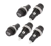 sourcing map A12101500ux0633 AC125V/15A 250V/10A tape vis monté 5x20mm Porte 5pcs