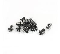 sourcing map a13123100ux0127 - 15 interrupteur (marche/arrêt), SPDT, 6 Pin, Mini, Type coulissant vertical, commutateur, 9 x 4 x 8,5 mm