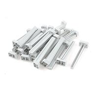 sourcing map A15080400ux0550 25 pcs Montage vertical PCB Circuit logement pour carte Barre de support pour rail de guidage