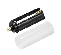 sourcing map AAA Batterie 3x1.5V Stockage Adaptateur Boîte 18650 Batterie Support Convertisseur pour AAA LED Lampe Poche 4 Ensemble