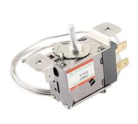 sourcing map AC 220-250V 5A Métal 2 Broche Réfrigérateur Température Contrôle Thermostat