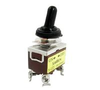 sourcing map AC 250V 15A DPST on/Off 2 Positions 4 bornes à vis Interrupteur à Bascule avec démarrage étanche