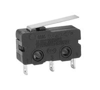 sourcing map AC 250V 5A SPDT 1NO 1NC Court Droit Charnière Levier Mini Micro Interrupteur (10 Pièces)