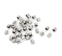 sourcing map AC 250V 6A Rapide Fusion Actif Type Verre Tube Fusibles 5mm x 20mm 20 Pièces