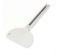 sourcing map Acier Inoxydable Pâte Dentifrice Presse-Agrumes Tube Couleur Argent pour Salle de Bain