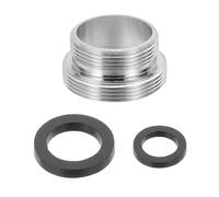 sourcing map Adaptateur aérateur de robinet, M26 mâle vers M22 mâle avec rondelle, longueur 13 mm