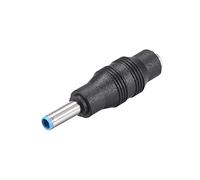 sourcing map Adaptateur d'alimentation CC, femelle 5,5 mm x 2,1 mm vers 4,5 mm x 3,0 mm, connecteur de prise CC d'entrée bleu