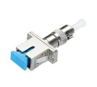 sourcing map Adaptateur fibre optique ST mâle-SC/UPC femelle, adaptateur simplex monomode, ST-SC/UPC, pour connecteur Internet réseau, 1 pièce