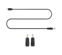 sourcing map Adaptateur USB C vers DC PD avec 2 embouts de connecteur, 1 m, 9 V PD, câble de déclenchement Type-C vers DC pour routeurs, ordinateur portable, haut-parleur