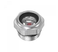 sourcing map Air Compresseur Huile Niveau Jauge M18x1,5mm Mâle