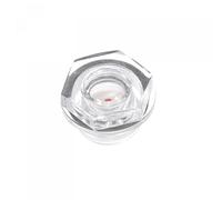 sourcing map Air Compresseur Huile Niveau Jauge Vision Verre M18x1,5mm Mâle Fileté Organique Verre Liquide Indicateur Vision Fenêtre