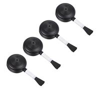 sourcing map Air Poussière Insufflator et Doux Brosse 4Coffret 25mm Clavier Nettoyage Brosse pour Portable Ordinateur Écrans Clavier Fenêtre Noir