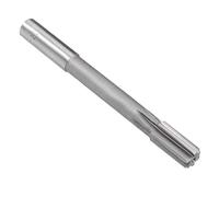 sourcing map Alésoir machine Alésoir de serrage 1/2", H7 HSS Tour Alésoir 6 cannelures droites outil de coupe de fraisage à queue ronde pour métaux non ferreux cuivre