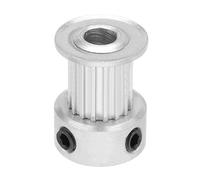 sourcing map Aluminium 16 Dents 6.35mm Alésage 11mm Roue synchrone de poulie de renvoi de distribution