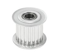 sourcing map Aluminium 3 M 20T 5mm Roue synchrone poulie courroie de distribution d'alésage avec roulement pour courroie 15mm