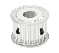 sourcing map Aluminium 5M 20 dents 12mm alésage courroie de distribution poulie folle bride roue synchrone pour 20mm ceinture 3D imprimante CNC