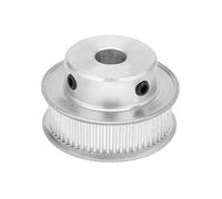 sourcing map Aluminium 60 dents 10mm alésage 11mm Ceinture courroie poulie roue distribution synchrone