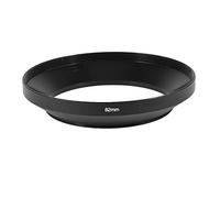 sourcing map Aluminium Noir 82mm Visser vis dans Objectif Grand Angle Universel Couvre Capote