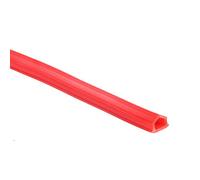 sourcing map Aluminium Profilé Fente Couvercle Plat Joint Rouge 4M 8mm | Paquet de 1, 3030 4040 Série pour Imprimante 3D Accessoires