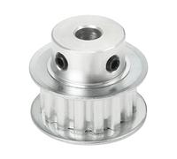 sourcing map Aluminium XL 15 dents 5mm alésage courroie de distribution poulie folle bride roue synchrone pour 10mm ceinture 3D imprimante CNC