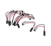 sourcing map Ampoules T10 BA9S Avec Adaptateur Fil Câble Prise 10 Pcs