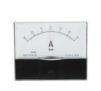 sourcing map Analogique Courant Panneau Mètre DC -30-30A 44C2 Ampèremètre pour Automobile Circuit Test Charge Batterie Ampère Testeur Gauge Paquet de 1