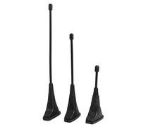 sourcing map Antenne aérienne décorative factice Auto-adhésive 3pcs pour Voiture