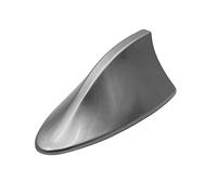 sourcing map Antenne de Signal Radio AM FM de Forme Universelle d'aileron de Requin Gris