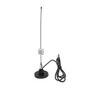 sourcing map Antenne Radio FM Universelle 1pc Base Magnétique pour Voiture