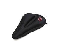 sourcing map- Anti Slip Soft Gel Selle Housse coussin siège Vélo, Noir