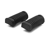 sourcing map Antidérapant Caoutchouc Noir Paire Frein Droite Gauche Moto Pédale CG125