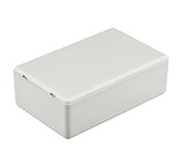sourcing map Antipoussière Jonction Boîte 92x58x32mm ABS pour Électrique Projet Gris Paquet de 2