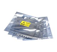 sourcing map Antistatique Sacs Blindage Sac 20pcs 21x23cm Refermable avec Étiquettes pour Dur Empreinte HDD SSD