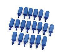 sourcing map Aquarium Fish Tank Air Stone Bubble Diffusers Maker Blue