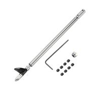 sourcing map Arbre d'entraînement W Joint universel d'hélice, arbre de 250 mm, manchon de 200 mm, hélice à 2 pales en acier inoxydable pour arbre de moteur de 4 mm, kit d'assemblage de coupleur de