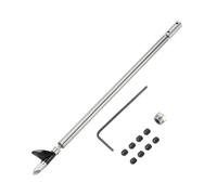 sourcing map Arbre d'entraînement W Joint universel d'hélice, arbre de 300 mm, manchon de 250 mm, hélice à 2 pales en acier inoxydable pour arbre de moteur de 6 mm, kit d'assemblage de coupleur de