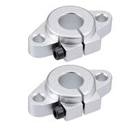 sourcing map Arbre Support Bride Montage Linéaire Mouvement Guide Glissière Blocs pour CNC 3D Imprimante (Pack Of 2) SHF12