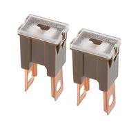 sourcing map Automobile Cartuche Fusible 32V 70A Mâle Borne Lame J Boîte Voiture Camion 2Pcs