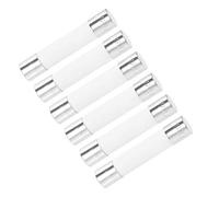 sourcing map Automobile Fusibles Cartouche 12A 250V 6x30mm céramique Remplacement Rapide Soufflets 6Pcs