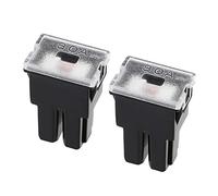 sourcing map Automobile Mini Cartuche Fusible 32V 80A Femelle Borne Voiture Camion 2Pcs