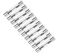 sourcing map Automotive fusible 10A DC 32V 6x32mm Amplificateuralarme audio stéréo auto verre 10Pcs