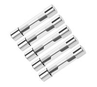 sourcing map Automotive fusible 10A DC 32V 6x32mm Amplificateuralarme audio stéréo auto verre 5Pcs