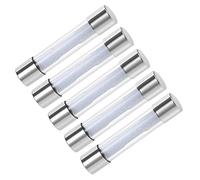 sourcing map Automotive fusible 35A DC 32V 6x32mm Amplificateuralarme audio stéréo auto verre 5Pcs