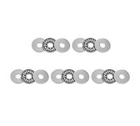 sourcing map AXK0619 Roulement de Butée à Aiguille avec Rondelles 6mm Alésage 19 OD 2mm Largeur 5Pcs