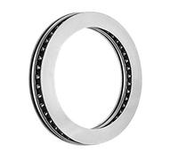 sourcing map AXK6590 Roulement de Butée à Aiguille avec Rondelles 65mm Alésage 90mm OD 3mm Largeur
