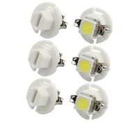 sourcing map B8.4D 1 Blanc 5050 SMD LED Lampe Ampoule Bulb 6 pièces Diamètre Interne